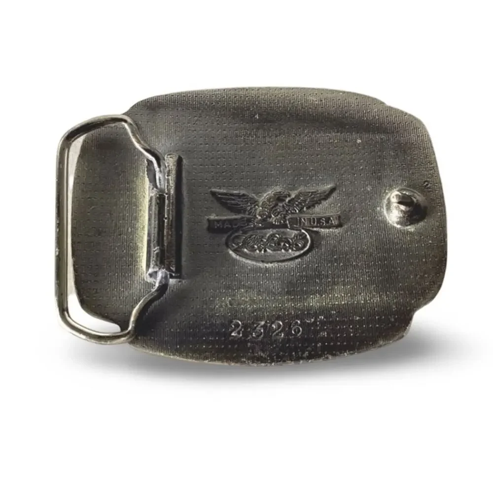 Vtg US Army Vietnam Veteran Belt Buckle